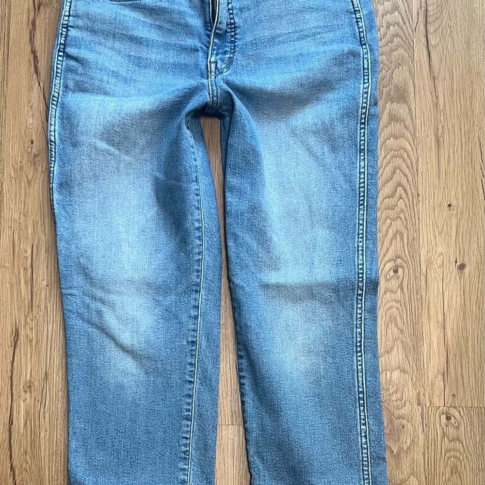 Madewell stovepipe straight Blue Denim Jeans